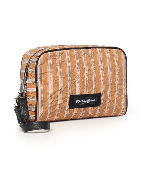 Dolce & Gabbana Brown Toilet Bags for men