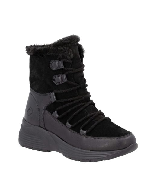 Remonte Black Winter Boots
