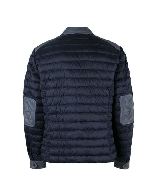 Moorer Blue Down Jackets for men