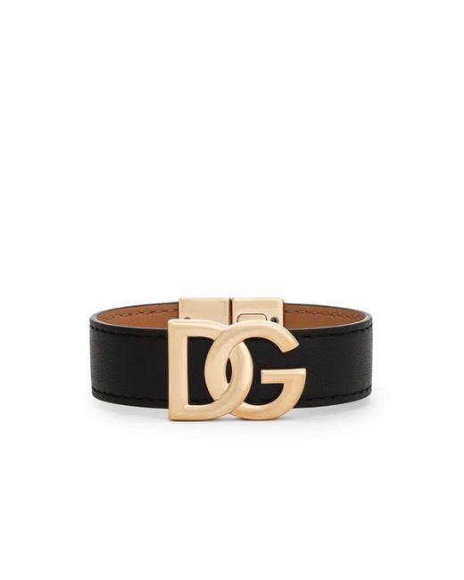 Dolce & Gabbana Black Bracelets for men
