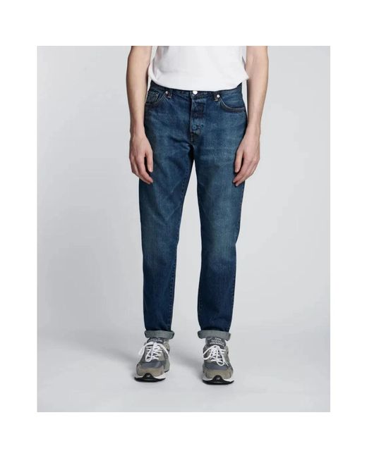 Straight Jeans Edwin de hombre de color Blue
