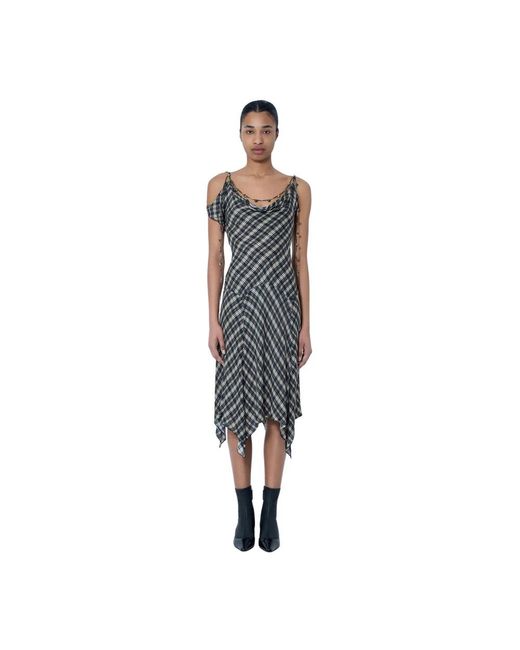 KNWLS Blue Midi Dresses