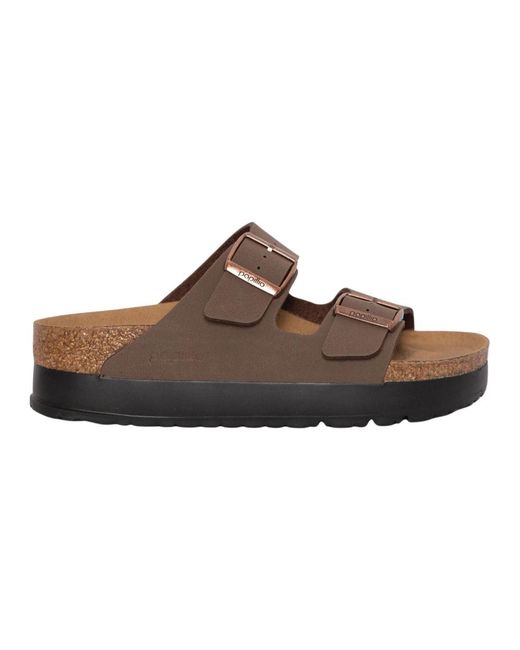 Sliders di Birkenstock in Brown