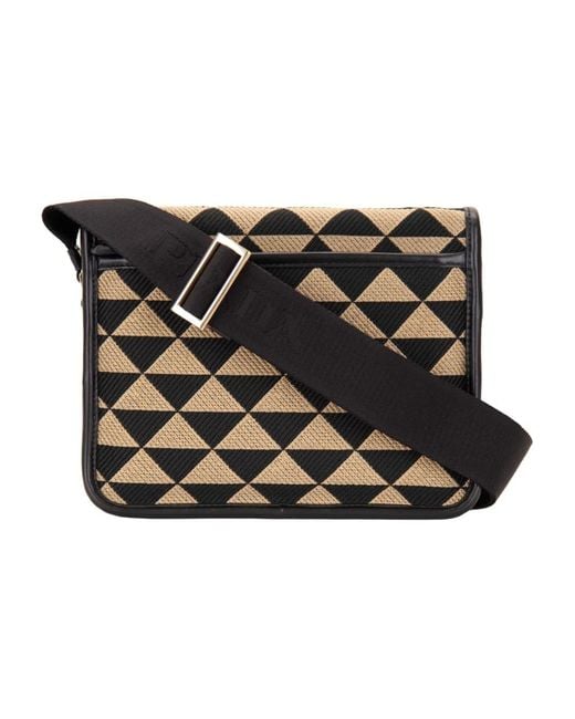 Prada Black Cross Body Bags