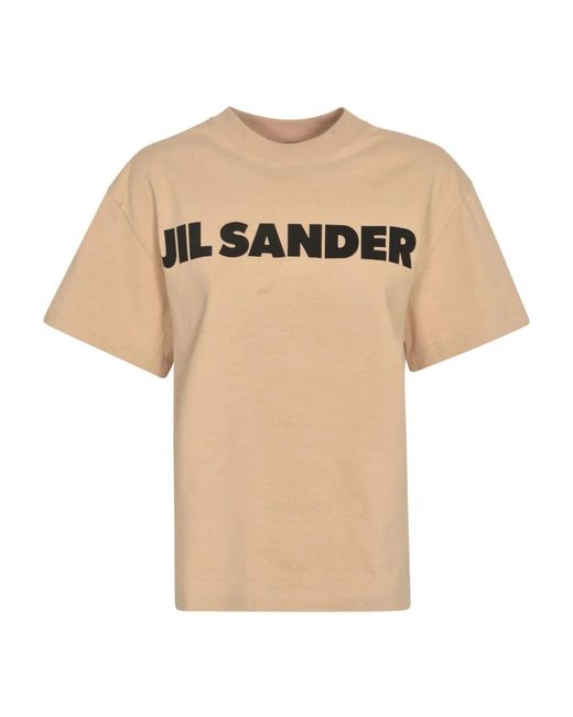 Jil Sander Natural T-Shirts