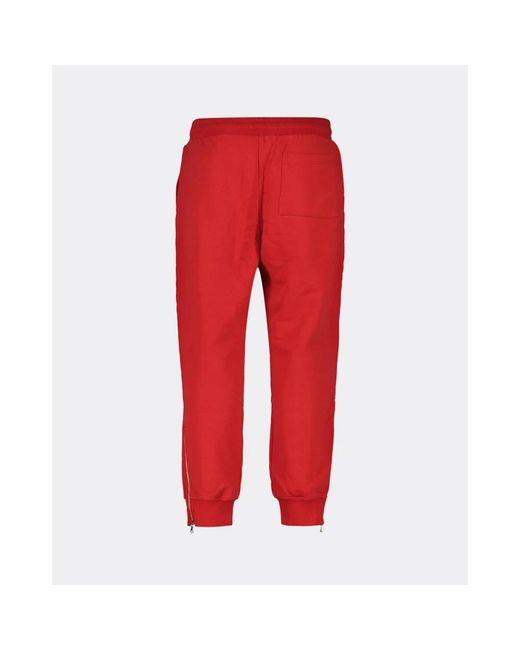 Casablanca Red Sweatpants for men