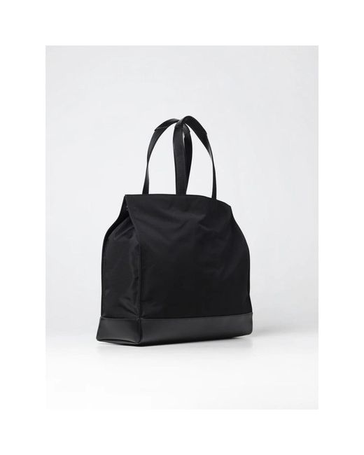 McQueen Black Shopping Bags for men