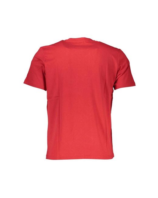 North Sails T-Shirts in het Red voor heren