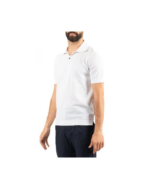 Alpha Industries White Polo Shirts for men