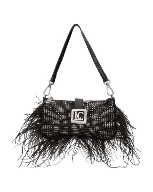 La Carrie Black Shoulder Bags