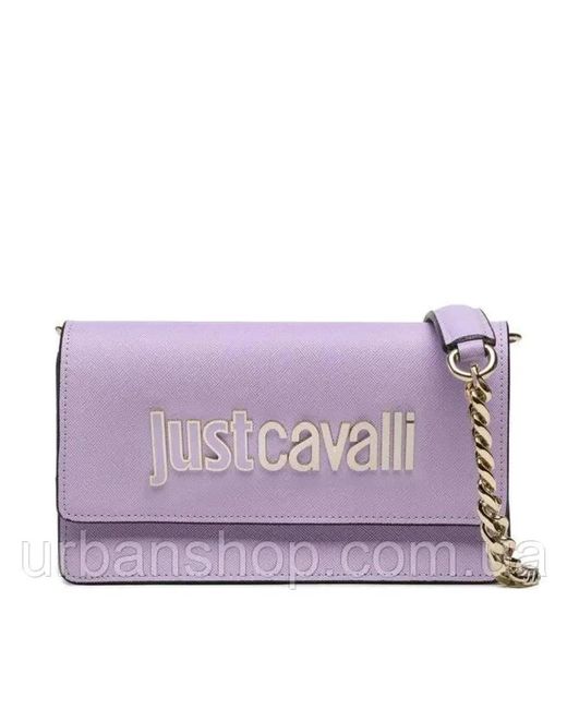 Just Cavalli Purple Cross Body Bags