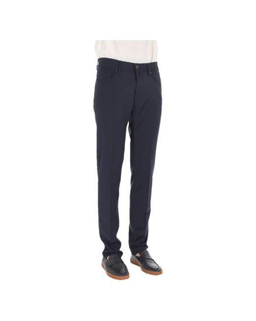 Jacob Cohen Blue Straight Fit Jeans for men