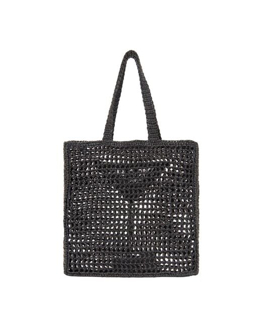 Prada Black Shopping Bags
