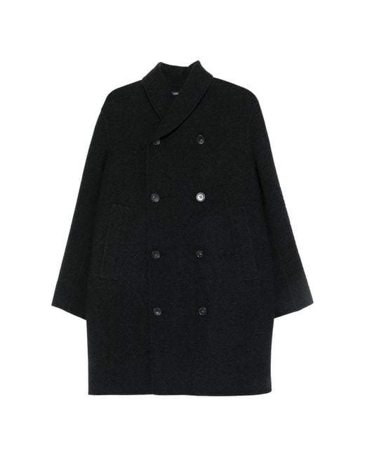 Sofie D'Hoore Black Double-Breasted Coats