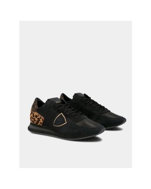 Philippe Model Black Sneakers for men
