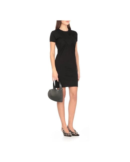 Coperni Kleedjes ,Zwart ,Katoen Heart Jurk in het Black