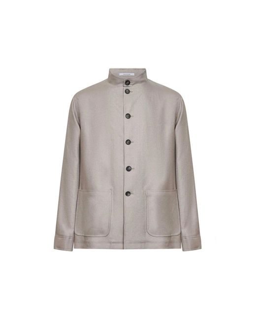 Tagliatore Single-Breasted Blazer in het Gray voor heren