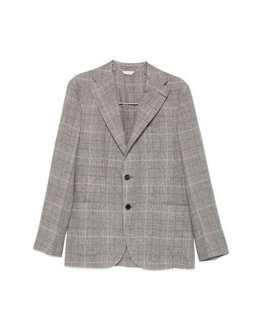 Boglioli Line Double-Breasted Jacket in het Gray voor heren