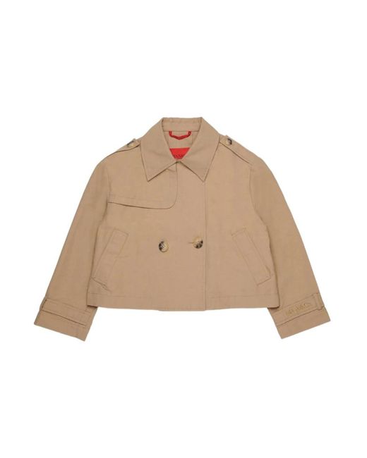 MAX&Co. Natural Trench Coats