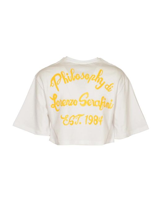 Tops > t-shirts Philosophy Di Lorenzo Serafini en coloris White