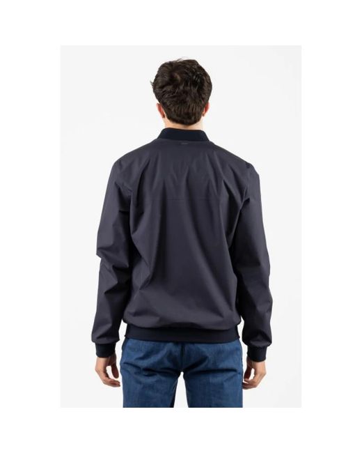 Herno Jassen ,Blauw ,Blouson in het Blue voor heren