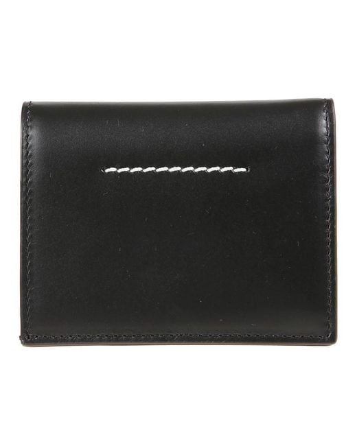 Wallets & Cardholders di MM6 by Maison Martin Margiela in Black da Uomo