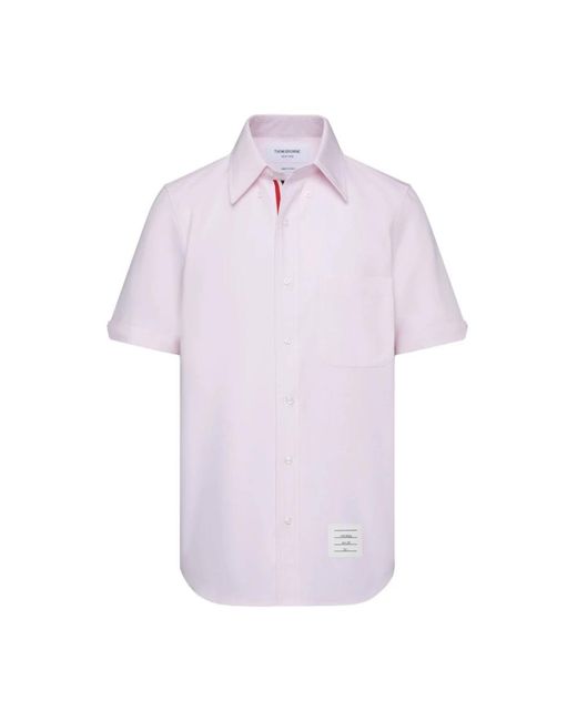Thom Browne Purple Short Sleeve Shirts for men