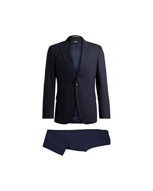 HUGO Kostuums ,Blauw ,Wol H-Huge 2Pcs Peak 242 in het Blue voor heren