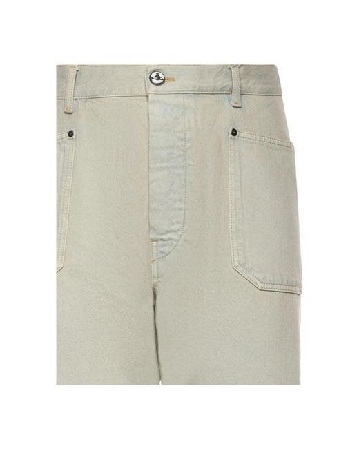 Vivienne Westwood Gray Straight Jeans for men