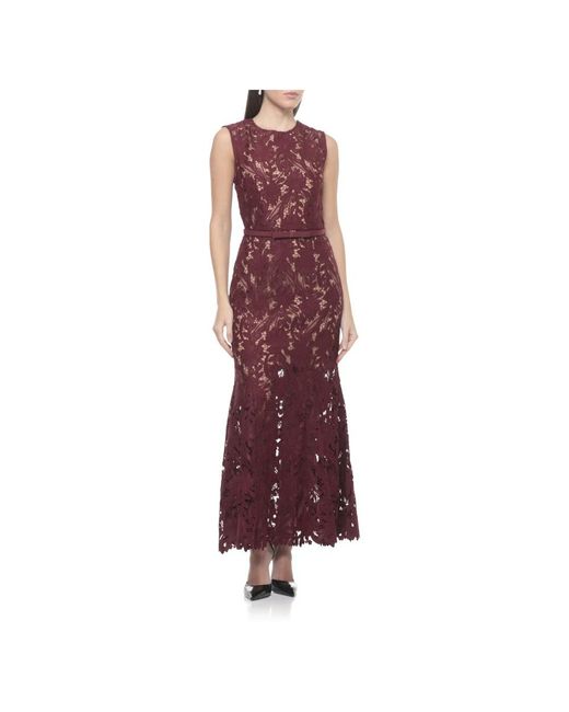 Self-Portrait Red Maxi Dresses