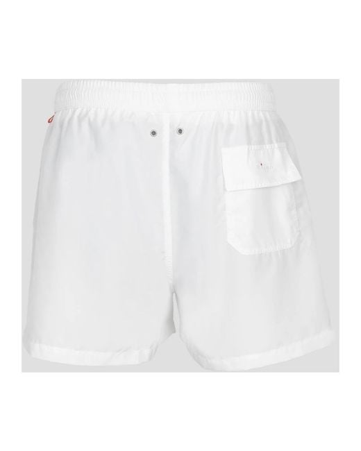 Kiton White Beachwear for men