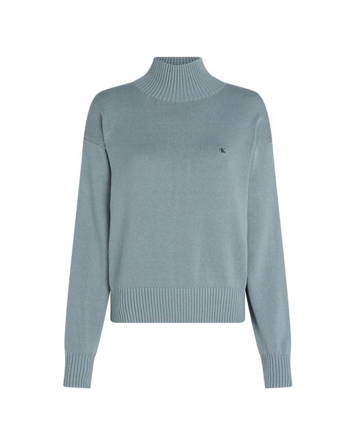 Calvin Klein Blue Turtlenecks