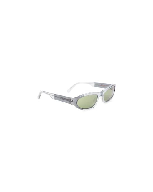 Marni White Yozamei Acetate Sunglasses