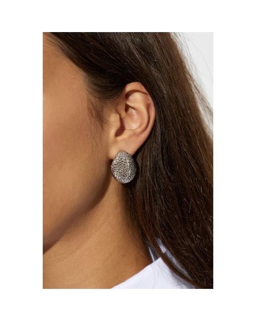 Earrings Jacquemus de color Metallic