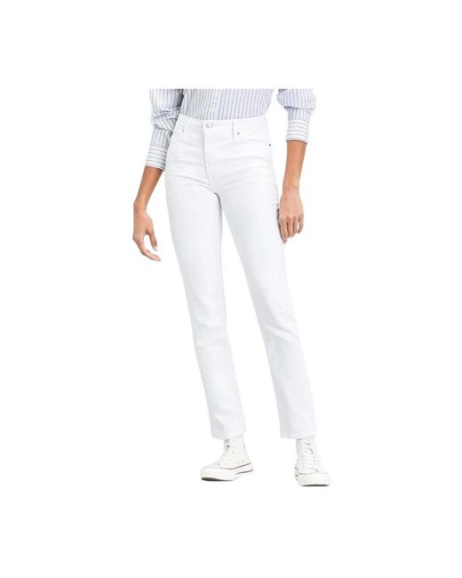 Levi's White Slim-Fit Jeans