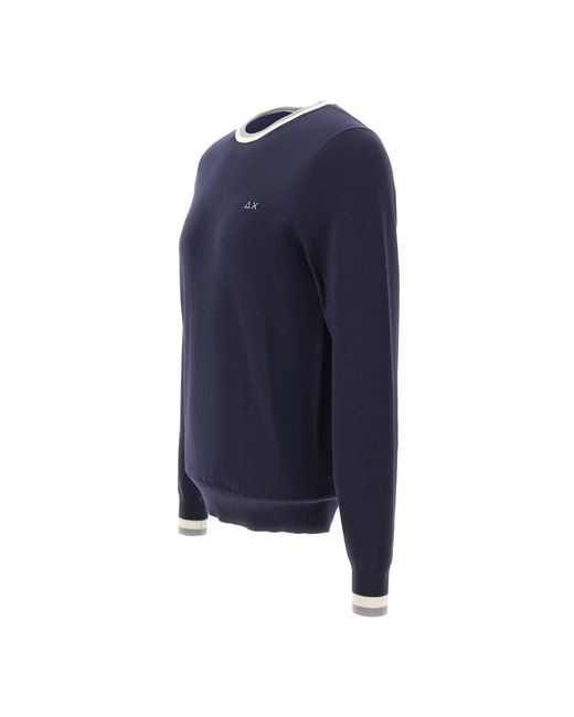 Sun 68 Sweaters in het Blue voor heren
