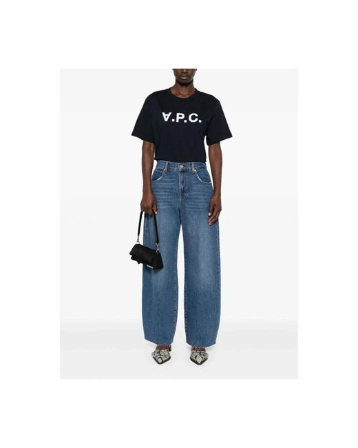 A.P.C. Black T-Shirts