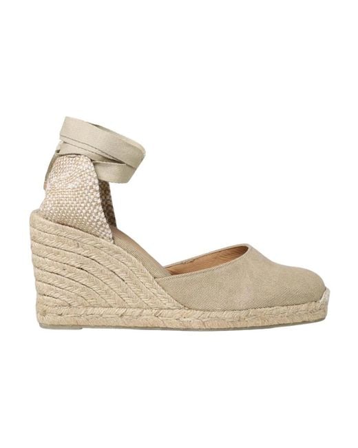 Castaner Metallic Wedges