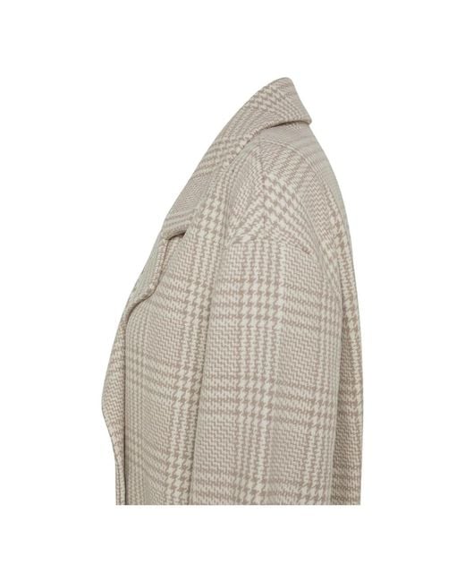 Peuterey Natural Double-Breasted Coats