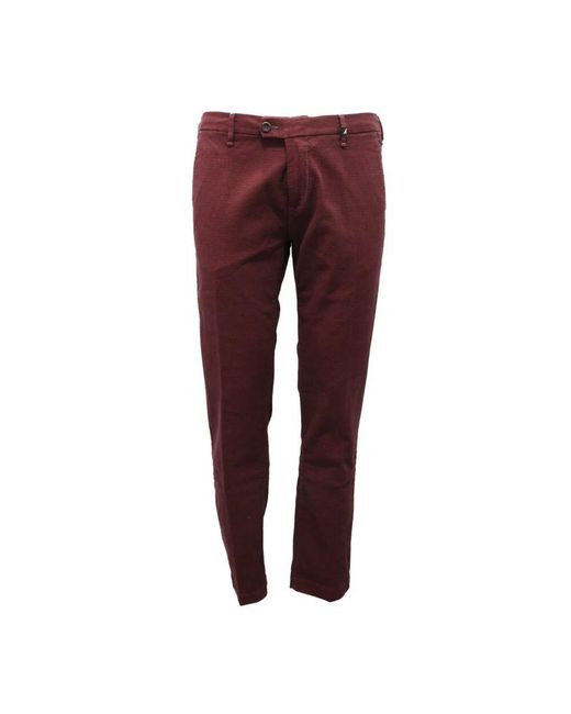 Myths Baumwollgewaschene Hose Modell 17Wm08L in Red für Herren