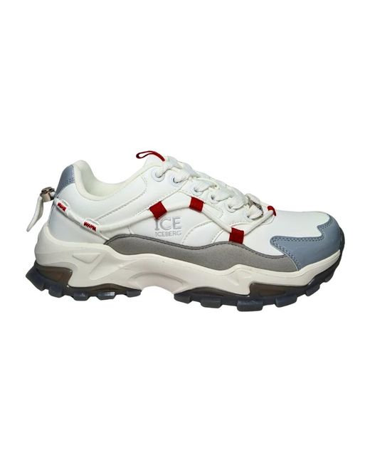 Iceberg White Sneakers for men