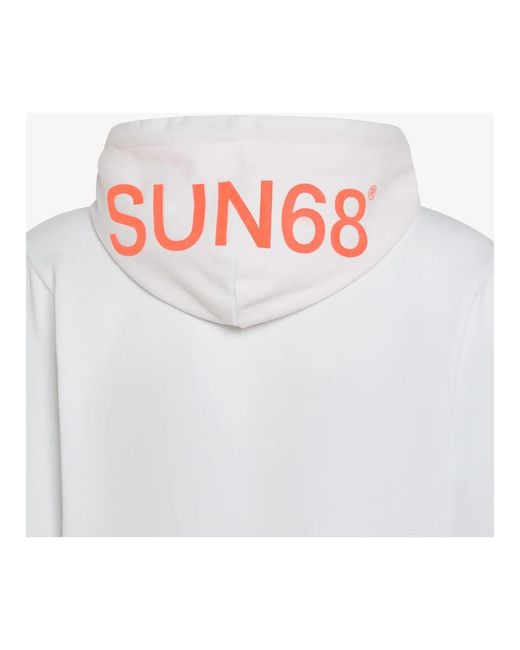 Sweatshirts & hoodies > zip-throughs Sun 68 pour homme en coloris White