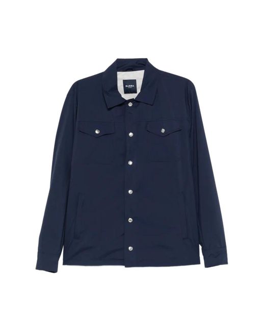 Barba Napoli Blue Light Jackets for men