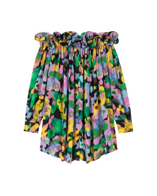AZ FACTORY Blue Short Dresses