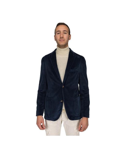 Blazers Boglioli pour homme en coloris Blue