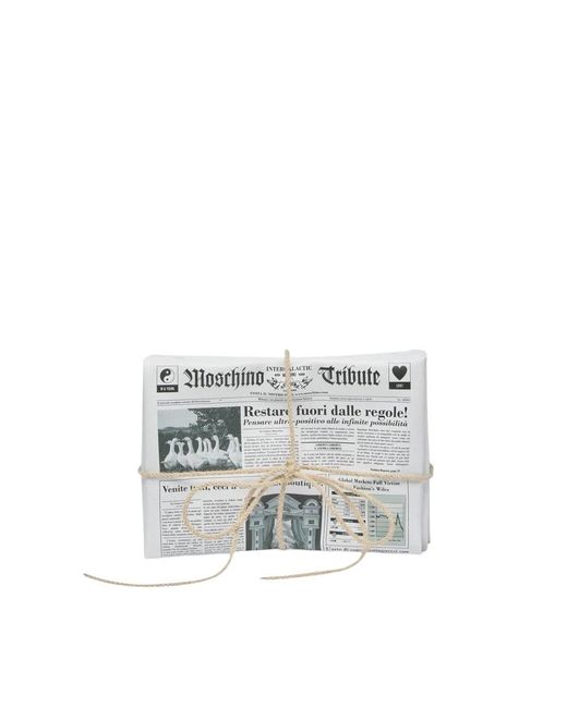 Clutches di Moschino in Gray