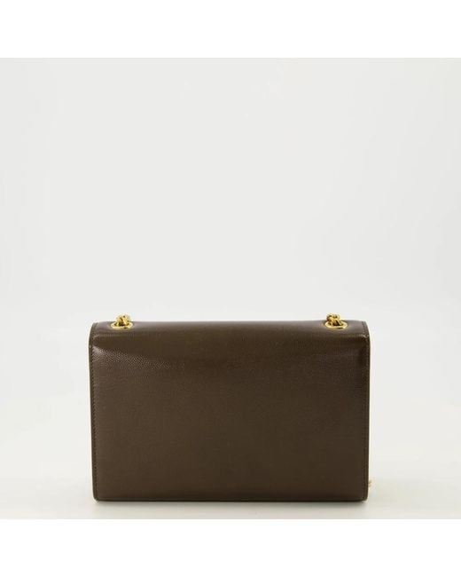 Saint Laurent Brown Cross Body Bags