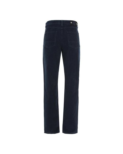 Stone Island Blue Straight Jeans for men
