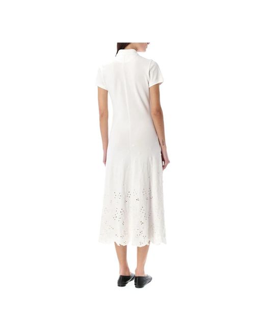 Ralph Lauren White Midi Dresses