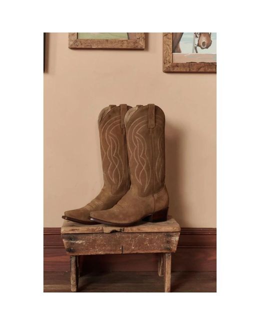 The Great Brown Cowboy Boots
